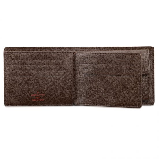 Louis Vuitton Tela Damier Portafoglio Florin Borse N60011 Uomo