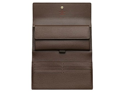 Louis Vuitton Tela Damier Portafoglio Porte Tresor International Borse N61217
