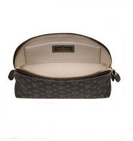 Louis Vuitton Tela Monogram Idylle Pochette Cosmetique Fusain Borse M40375