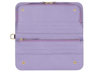 Louis Vuitton Tela Monogram Multicolore Portafoglio Insolite Violette Borse M60271