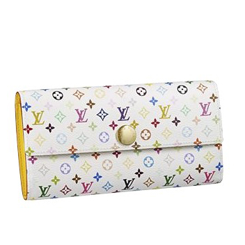 Louis Vuitton Tela Monogram Multicolore Portafoglio Sarah Citron Borse M93743