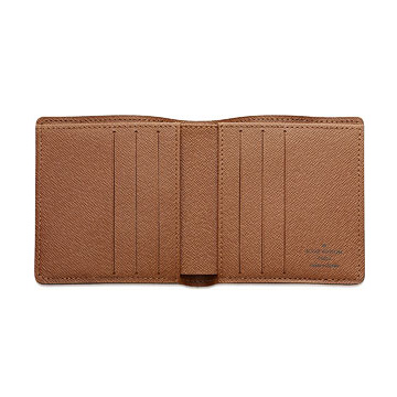 Louis Vuitton Tela Monogram Portafoglio 6 Carte Di Credito Borse M60929 Uomo