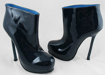 YSL Tribute Boot dark blue 