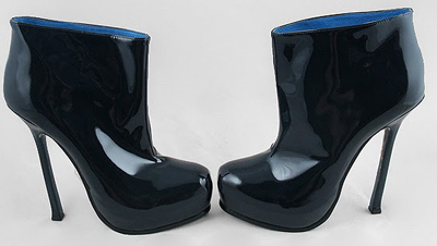 YSL Tribute Boot dark blue 