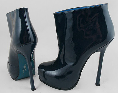 YSL Tribute Boot dark blue 