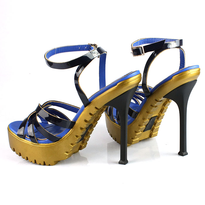 YSL sexy stiletto high heel sandals