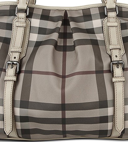 Burberry affumicato Controllare Hobo Borsa 10000909614