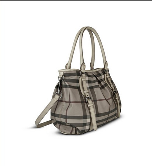 Burberry affumicato Controllare Hobo Borsa 10000909614