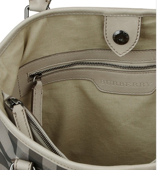 Burberry affumicato Controllare Hobo Borsa 10000909614