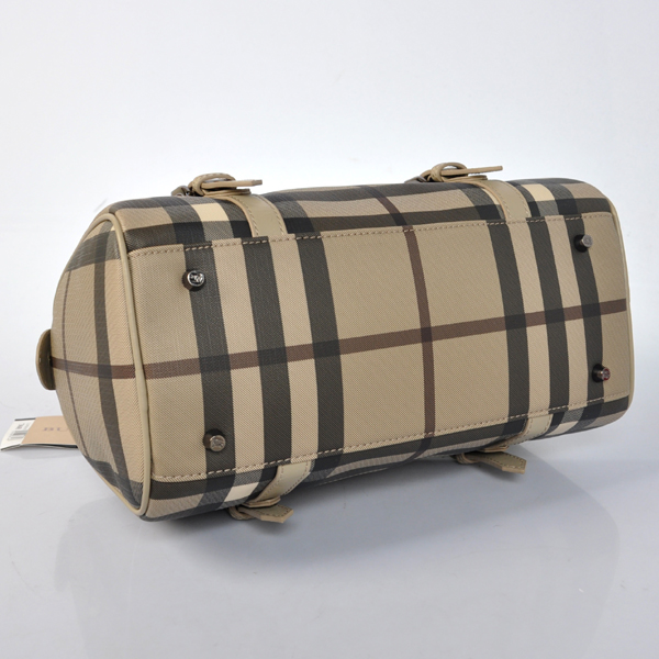 Burberry affumicato Controllare Bowling Borsa 10000011618