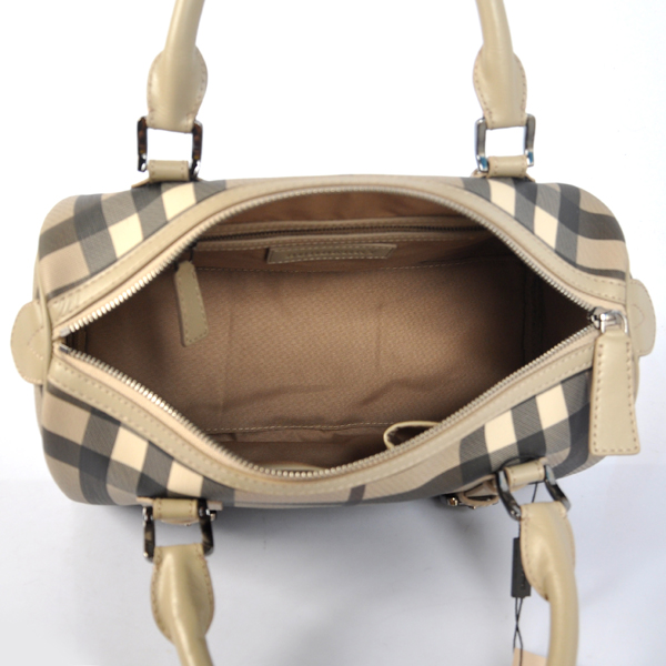 Burberry affumicato Controllare Bowling Borsa 10000011618