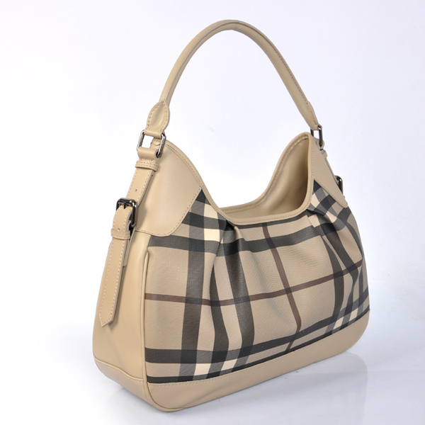 Burberry Piccolo affumicato Controllare Hobo Borsa 10000011617