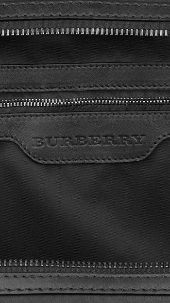 Burberry Media Tonal check nylon jacquard Bowling Borsa 36903231