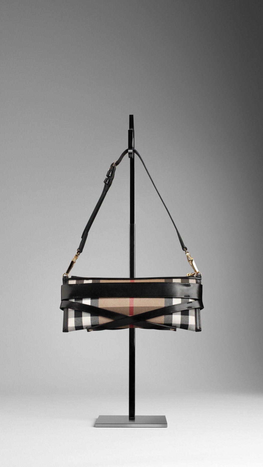 Burberry Piccolo Briglia Casa check Pochette con cintura 37638451