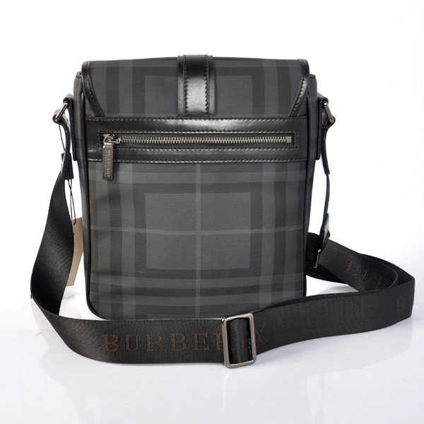 Burberry Piccolo Smoked check tessitura Crossbody Borsa 37413921