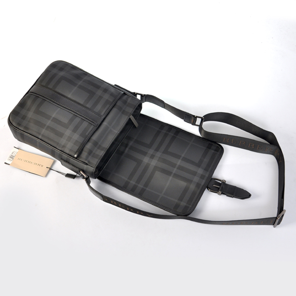 Burberry Piccolo Smoked check tessitura Crossbody Borsa 37413921