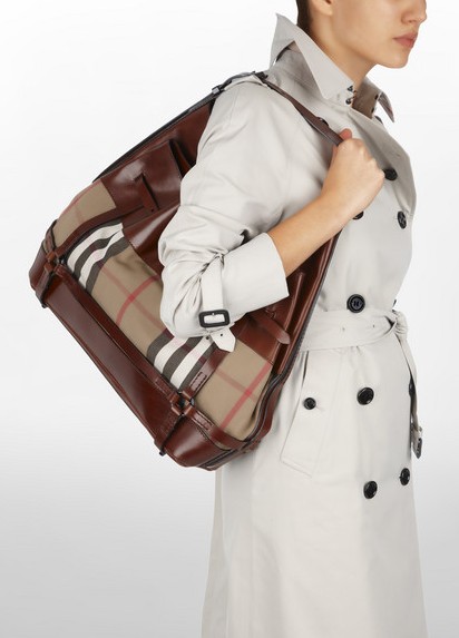 Burberry Briglia casa Verifica Hobo Borsa 33378831