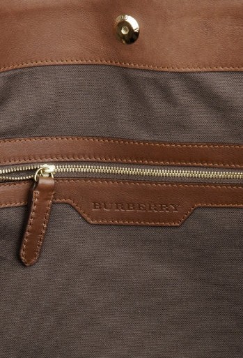 Burberry Grande tintura del legame affumicato Controllare Tote Borsa 37541921