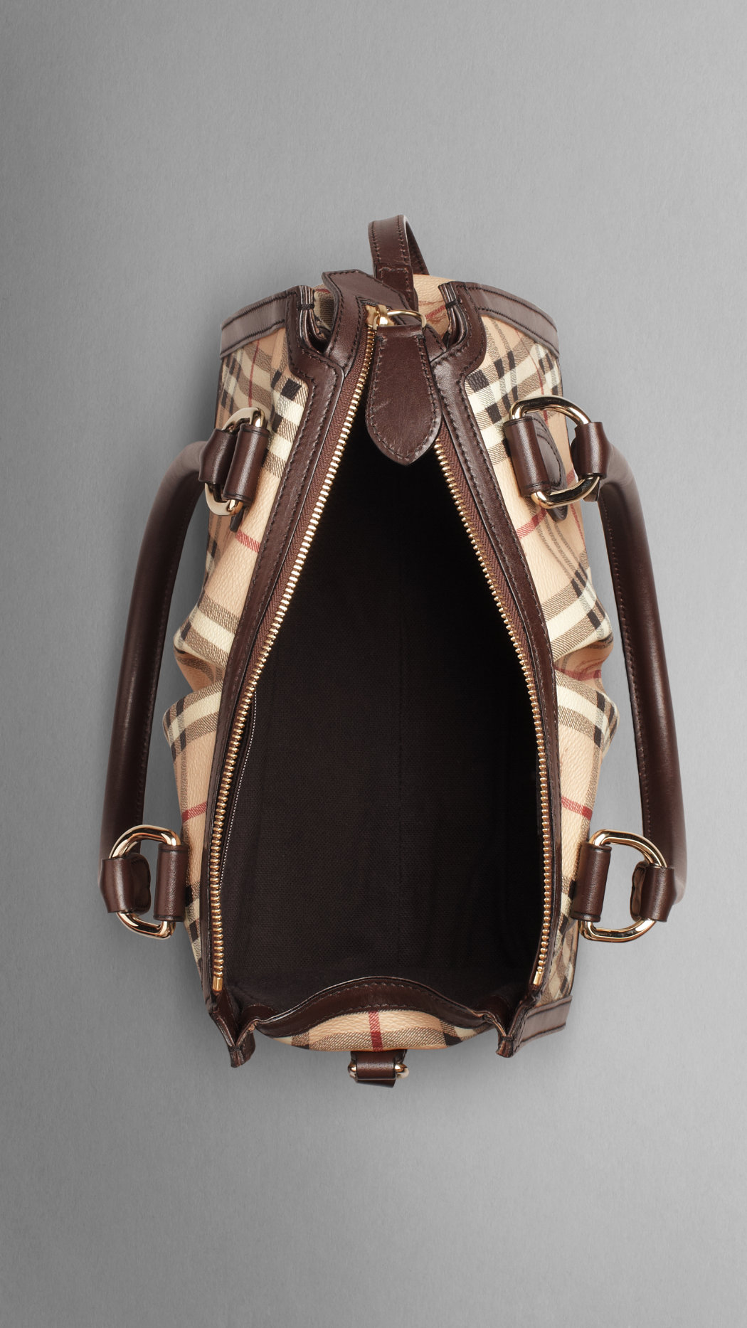 Burberry Piccolo Haymarket check Bowling Borsa 36402441