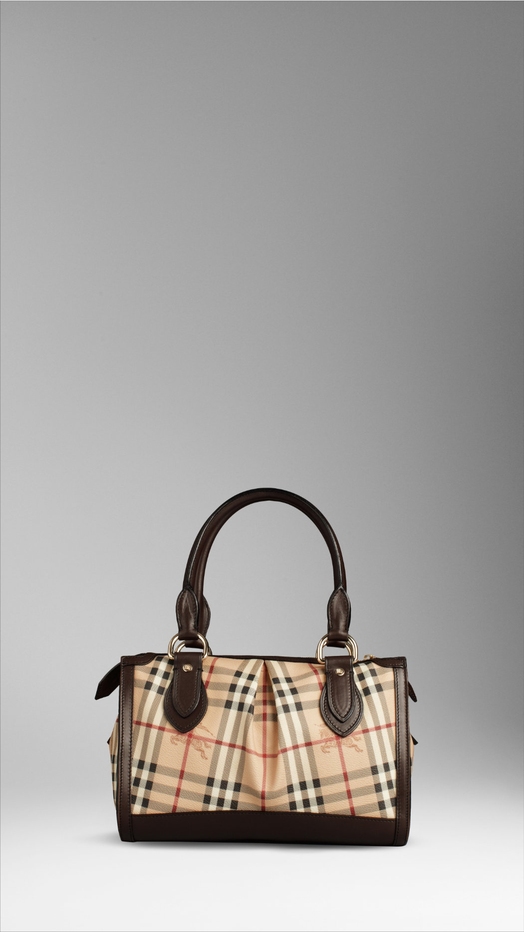 Burberry Piccolo Haymarket check Bowling Borsa 36402441