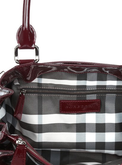 Burberry Piccolo Quilted Patent Leather Tote Borsa 10000011642