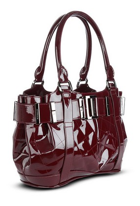 Burberry Piccolo Quilted Patent Leather Tote Borsa 10000011642