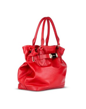 Burberry Media granulare Pelle Colore Tote Borsa 37230281