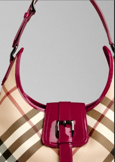 Burberry Medio Nova Check Hobo Borsa 37440531