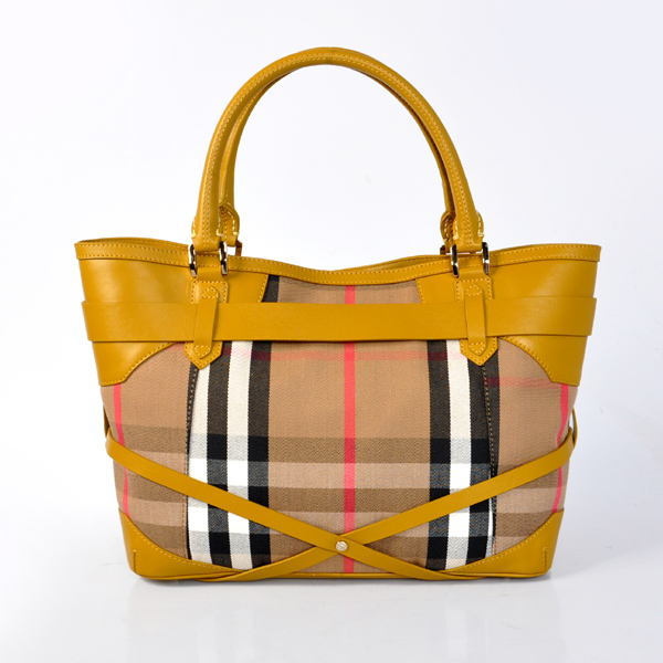 Burberry Media Briglia casa Controllare Tote Borsa 37.638.461-3