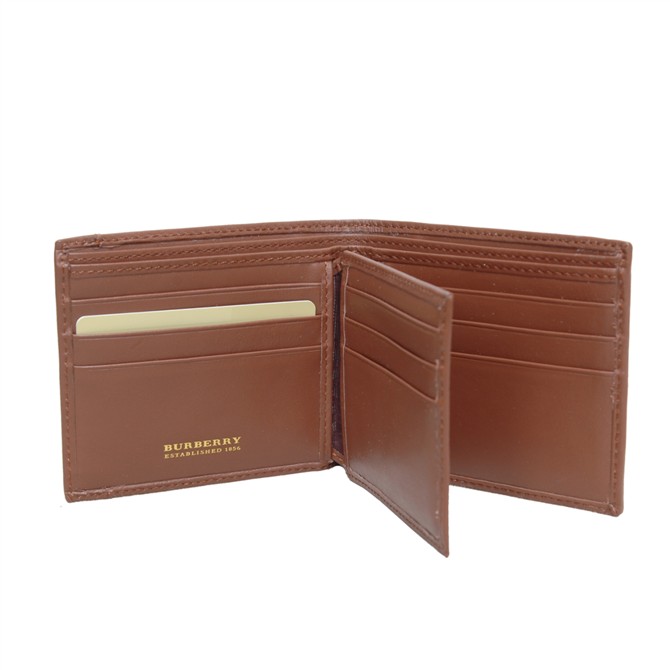 Burberry pieghevole Haymarket check Wallet 33713032