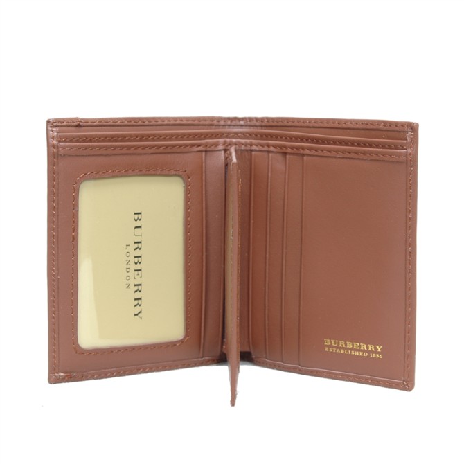 Burberry pieghevole Haymarket check Wallet 33713042