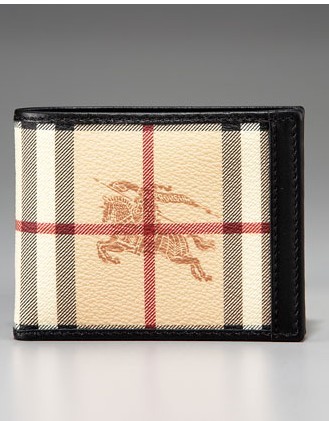 Burberry Haymarket Controllare Portafoglio pieghevole 36396961