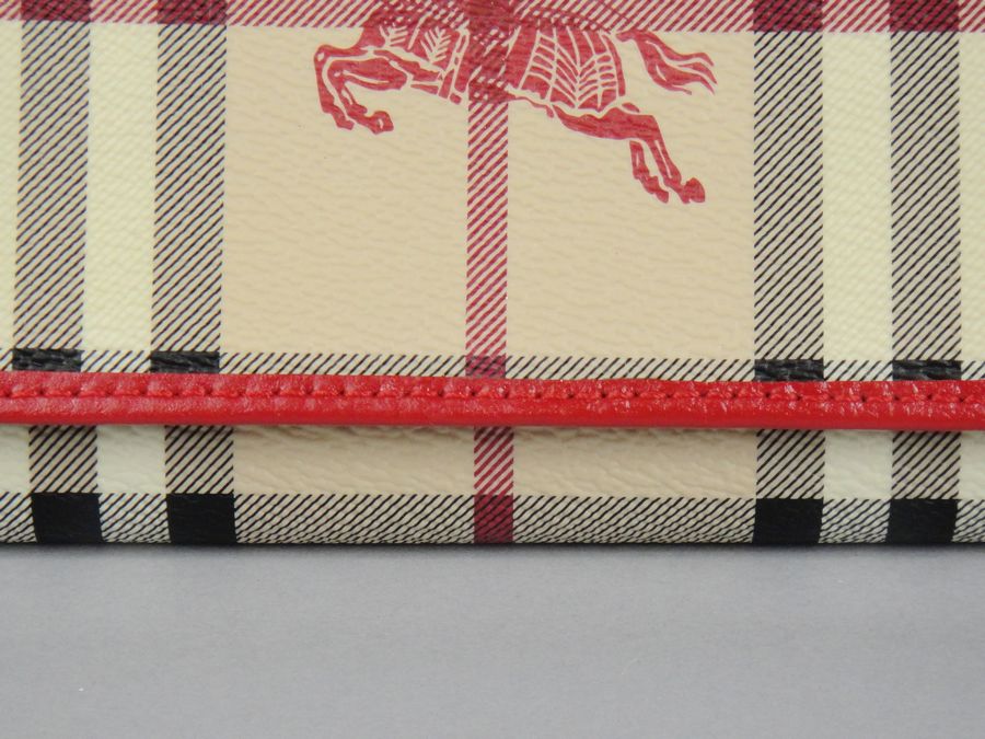 Burberry Haymarket check Foldover Wallet 37661611