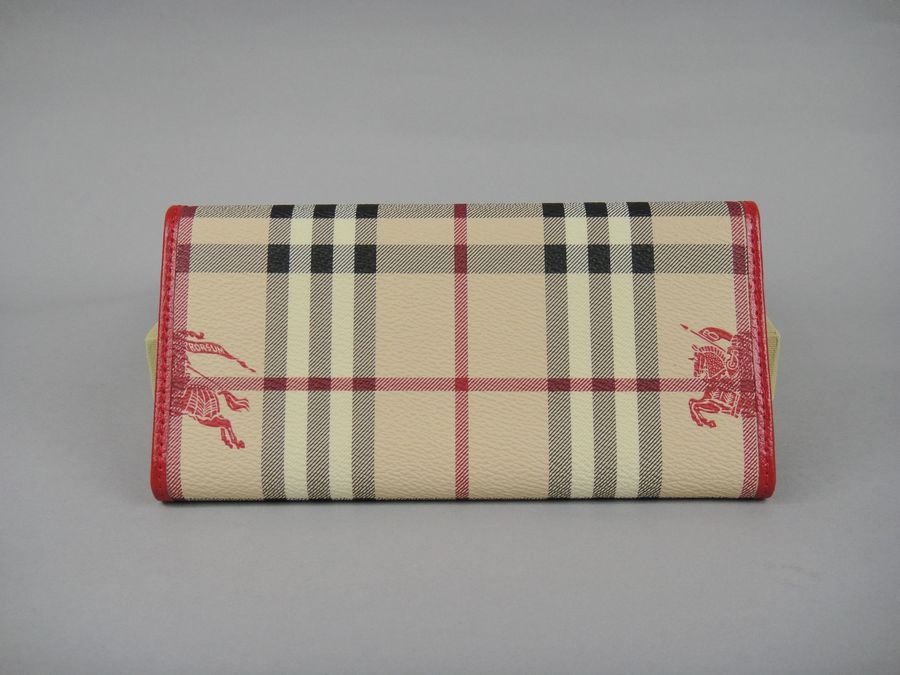 Burberry Haymarket check Foldover Wallet 37661611