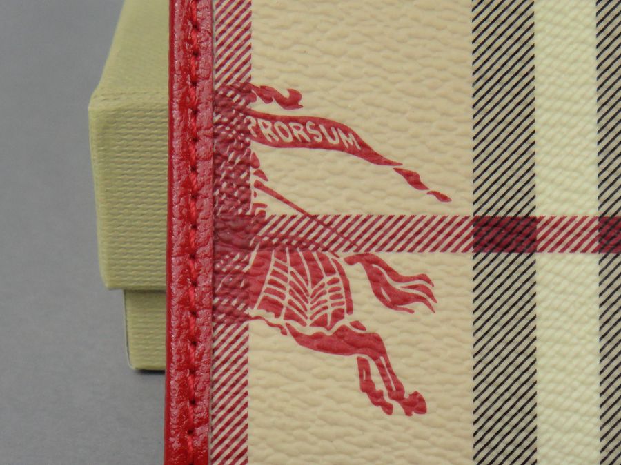 Burberry Haymarket check Foldover Wallet 37661611