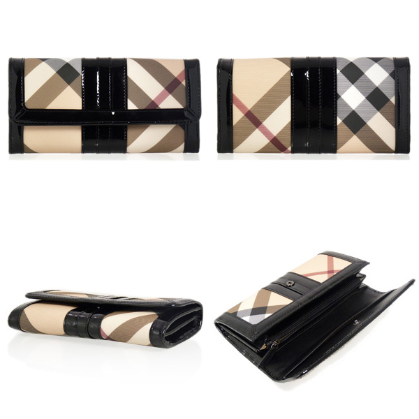 Burberry Haymarket check Portafoglio da viaggio 32024277