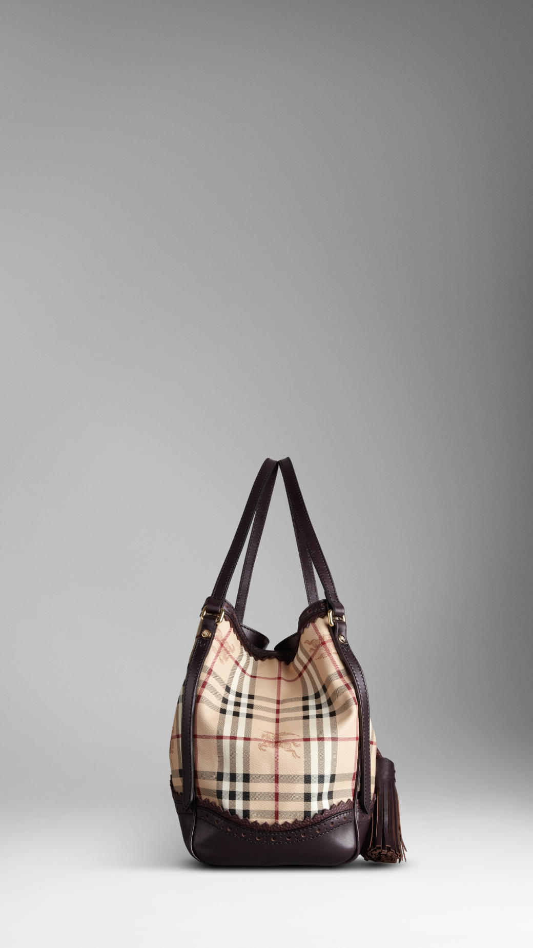 Burberry Piccolo Haymarket Brogue Tote Borsa 37867341
