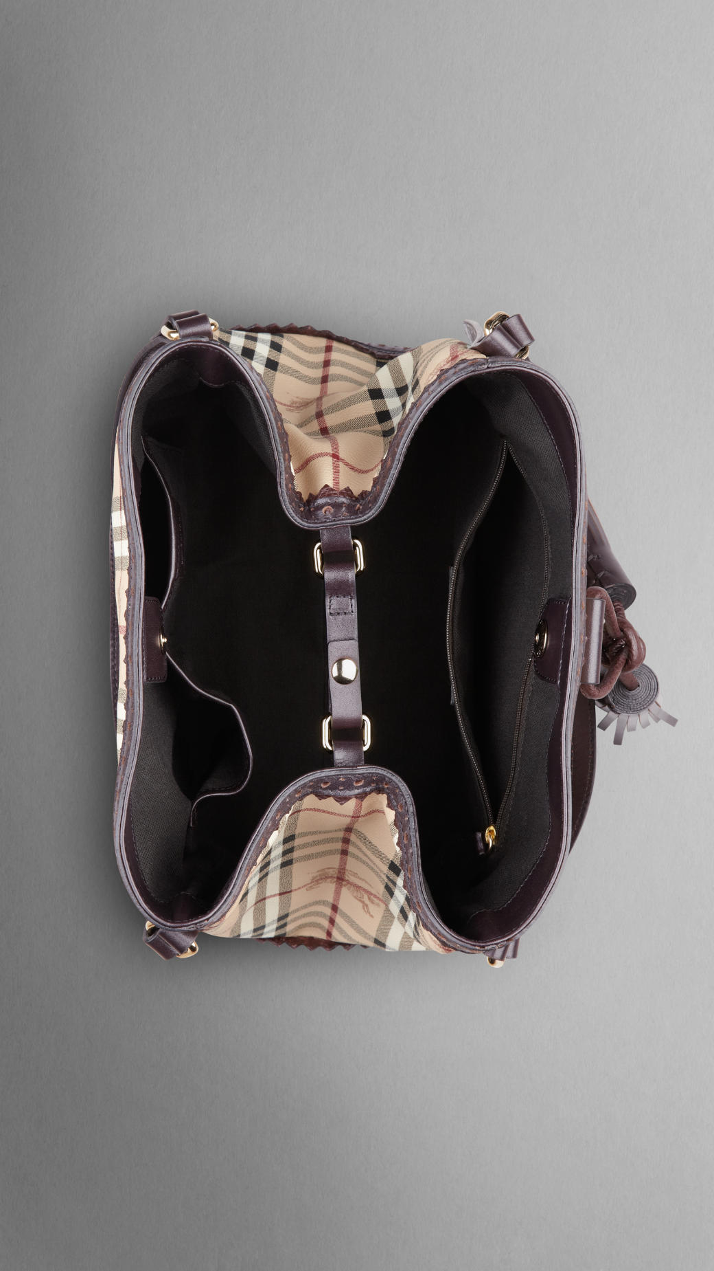 Burberry Piccolo Haymarket Brogue Tote Borsa 37867341