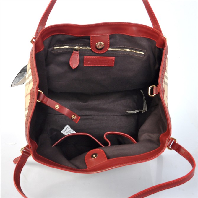 Burberry Piccolo Haymarket Brogue Tote Borsa 37867342