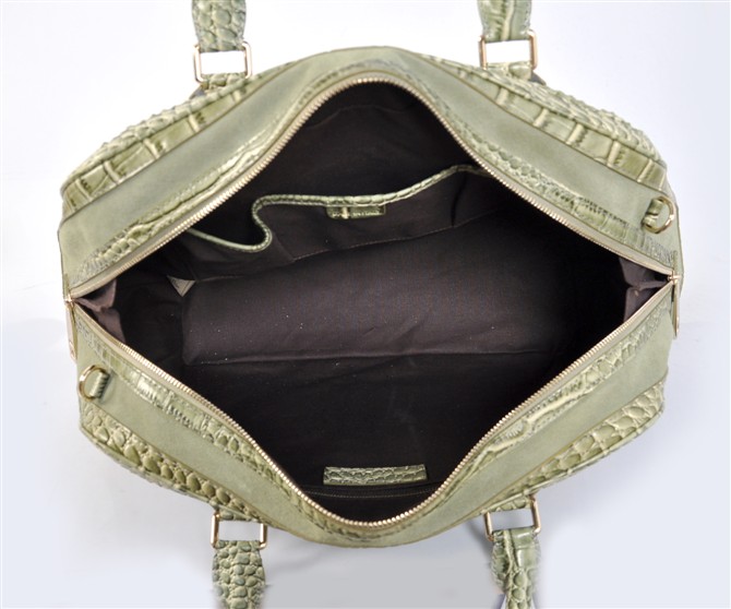 Burberry Haymarket Alligator Bowling Borsa 37888272