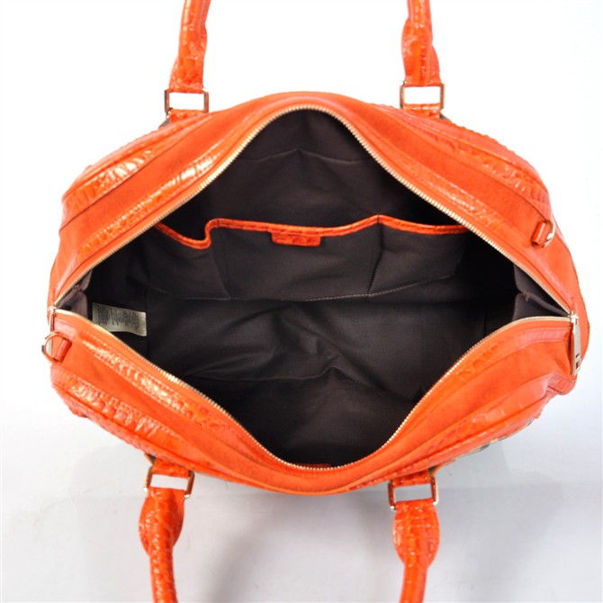 Burberry Haymarket Alligator Bowling Borsa 37888274