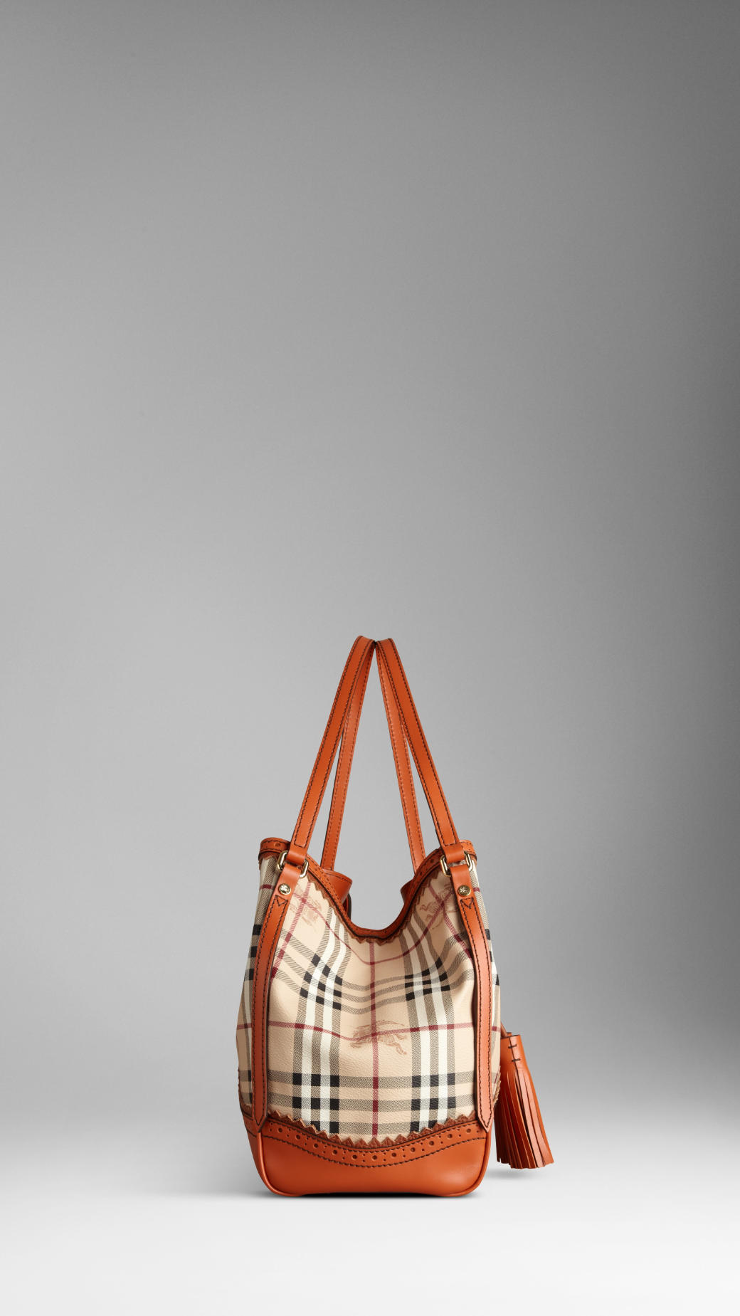 Burberry Piccolo Haymarket Brogue Tote Borsa 37867321