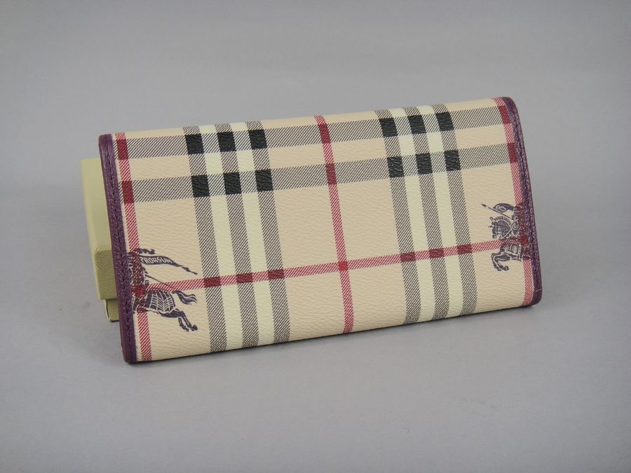 Burberry Grande Haymarket check Wallet 005