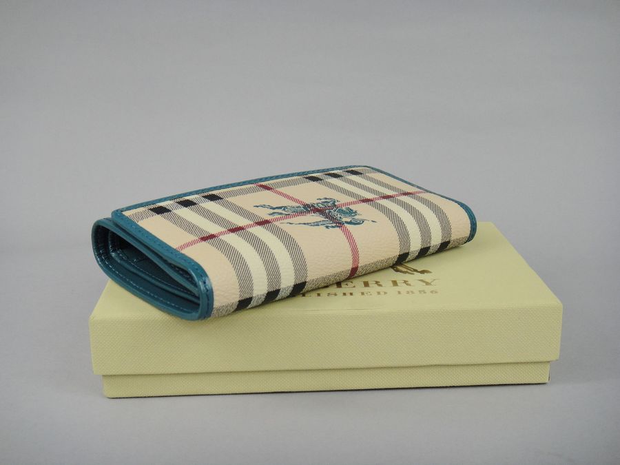 Burberry Grande Haymarket check Wallet 007