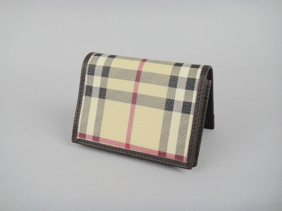 Burberry Piccolo Haymarket check Wallet 016