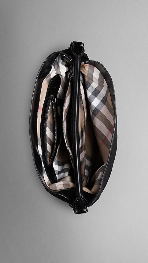 Burberry Media Belted Bridle Leather Hobo Borsa 37767671
