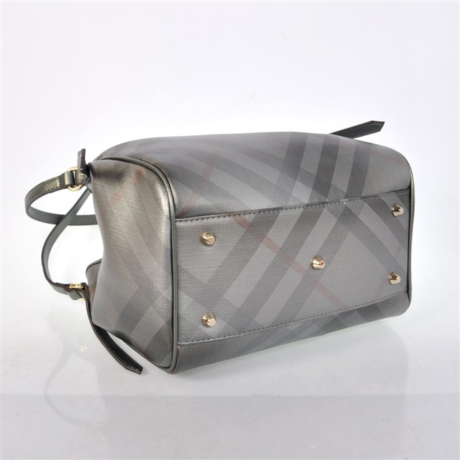 Burberry Media Metallic Tote Check 37.869.271-1