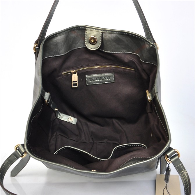 Burberry Media Metallic Tote Check 37.869.271-1