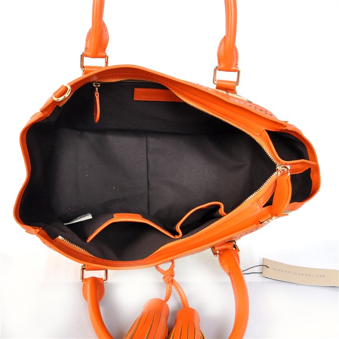 Burberry Haymarket Media Brogue Tote 37.869.111-1