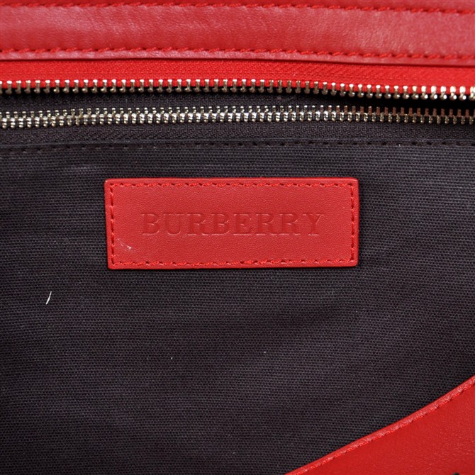 Burberry Haymarket Media Brogue Tote 37.869.111-2